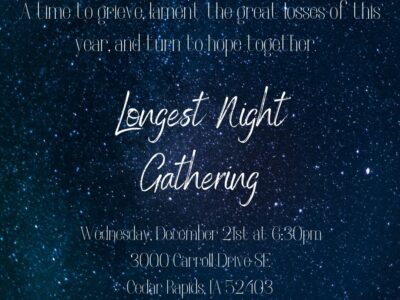Nourished: Longest Night Gathering