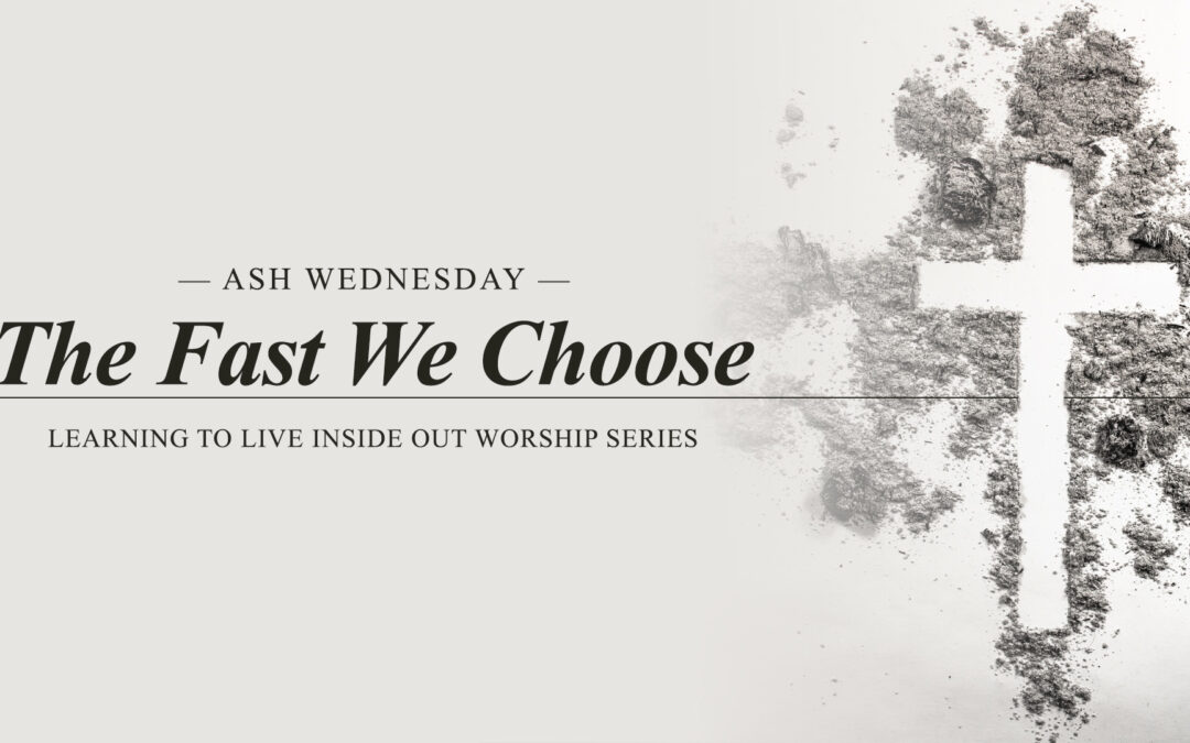 ONLINE ONLY – Ash Wednesday Service