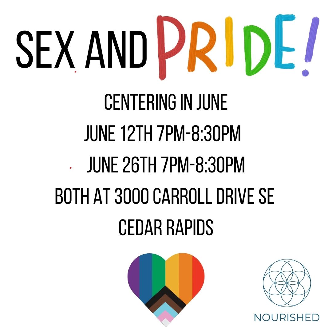 NOURISHED: Centering Monday, Sex and Pride