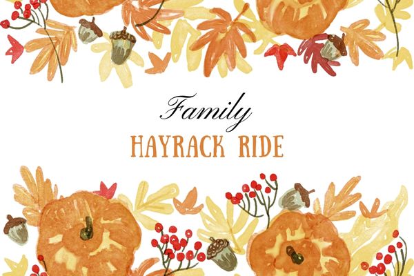 Family Hayrack Ride