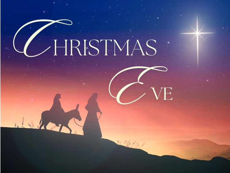 Christmas Eve Candlelight Service – 7:30 pm