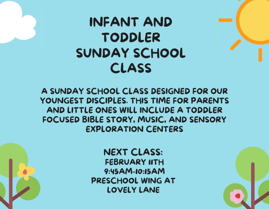 Infant and Toddler Sunday School Class
