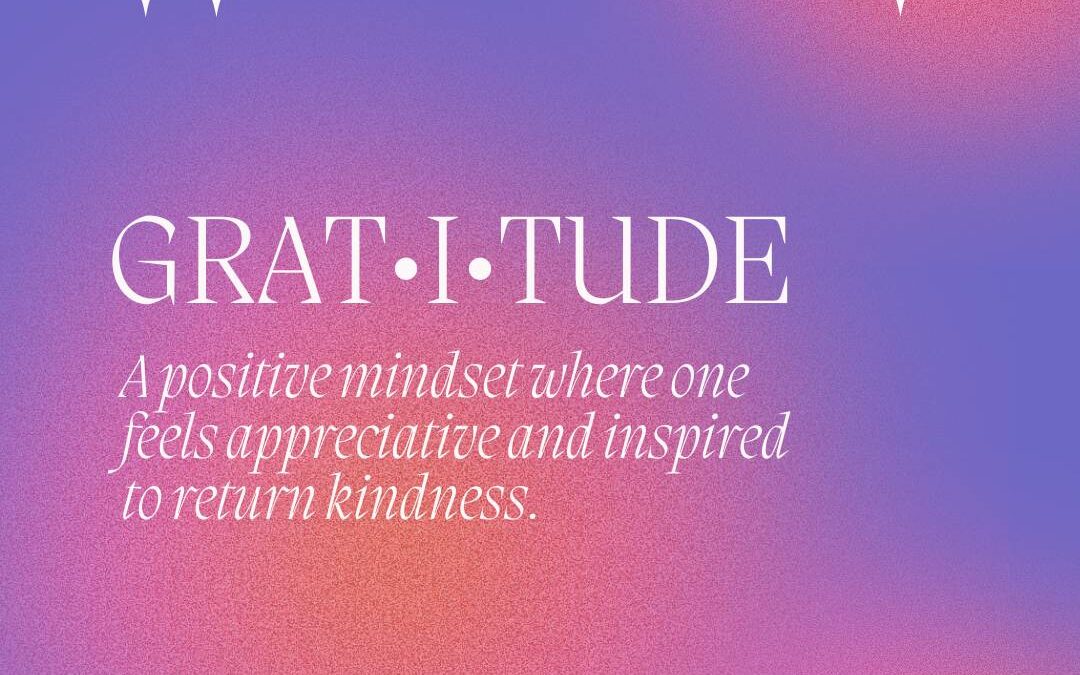 Gratitude definition graphic