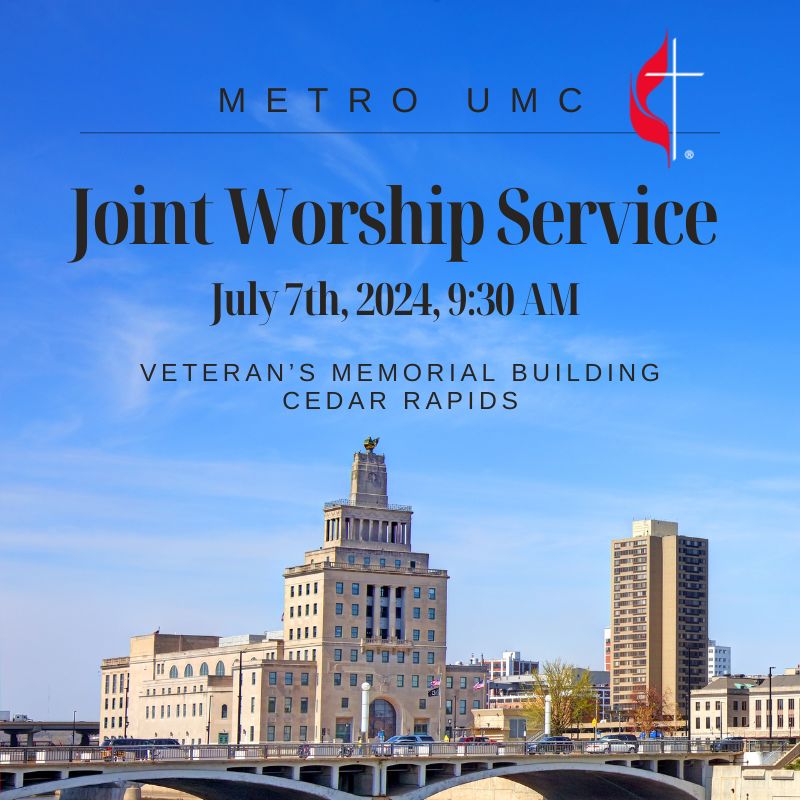 Metro UMC Joint Worship Service