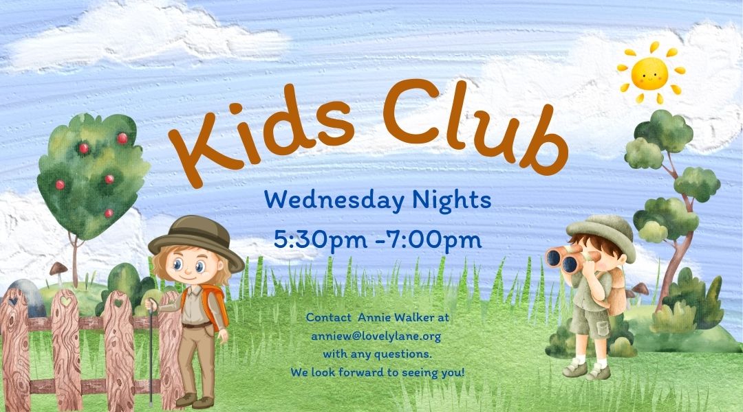 Kids Club November 6