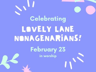 Celebrating Lovely Lane Nonagenarians