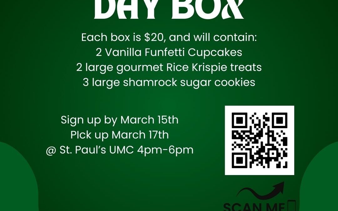 St Patrick's Day Gluten Free box