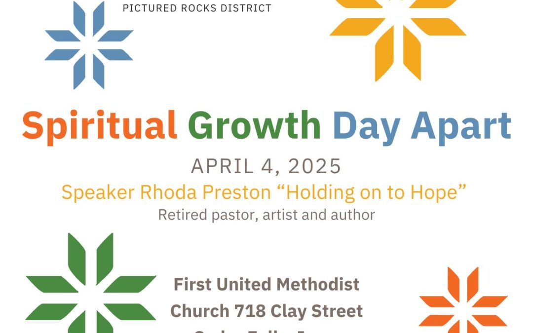 United Women in  Faith Spiritual Growth Day Apart – First UMC Cedar Falls
