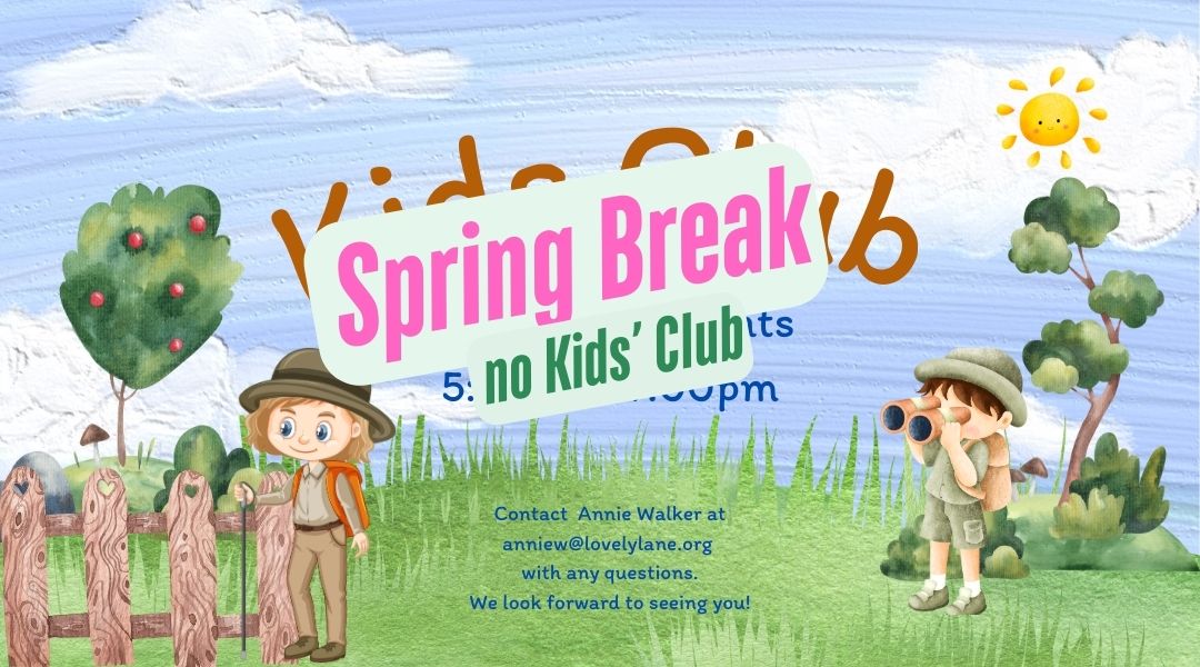 SPRING BREAK – No Kids Club March 19