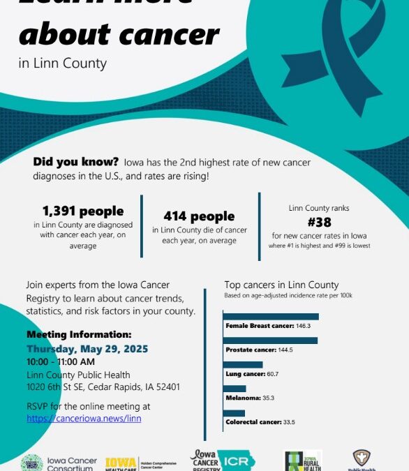 Linn County Cancer Presentation and Discussion