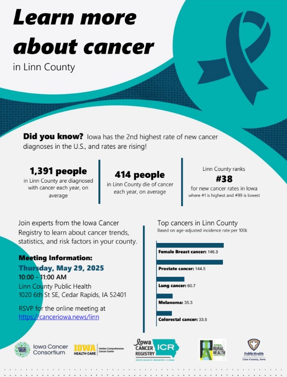 Linn County Cancer Presentation and Discussion