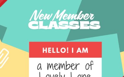 New Member Classes begin November 2nd