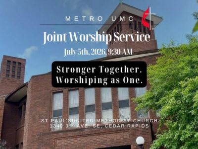 Joint Worship Service – St. Paul’s UMC